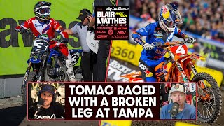 Tomac Suffers Broken Fibula, Sexton's Missed Opportunity, \u0026 More | The Blair Matthes Project 006