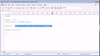 Beginner PHP Tutorial 48 String Functions String Position Part 1