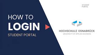 Osnabrück University of Applied Sciences Login Portal | Student Login Guide 2026