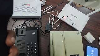 #Landline_BSNL How to connect multiple telephone using single telephone- USE of ADSL splitter