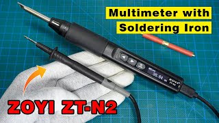 New Soldering iron with Multimeter for Electronics repair, ZOYI ZT N2