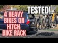 Yakima Stage Two heavy duty bike hitch rack for 2 or 4 bikes - best heavy duty rack?