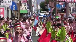 2012 高知よさこい  本祭1日目 ほにや追いかけ動画 上町競演場