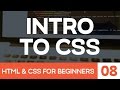 HTML & CSS for Beginner Part 8: Introduction to CSS
