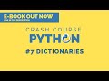 🐍 Python 3 Crash course python 2020 | #7 Dictionaries