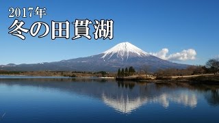 2017 冬の田貫湖と逆さ富士（2017.01.11)