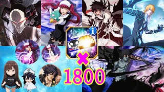 【ブレソル】可愛いあの娘と可愛くない復讐おじさん！ブレソルガチャチケット1800枚【BLEACH Brave Souls】