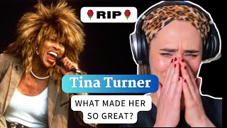 RIP Tina Turner 🌹 | TOP 5 things that made TINA TURNER so great  - Vocal Coach ANALYSIS