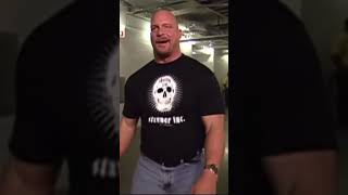 Stone Cold Steve Austin Breaks Character Blooper