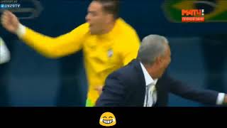 Brazil Manager Falls!!