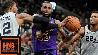 Los Angeles Lakers vs San Antonio Spurs Full Game Highlights | 12.07.2018, NBA Season