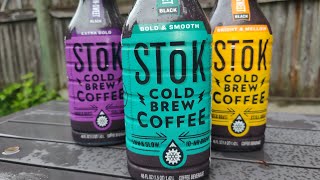 Stok Cold Brew Coffee, Three Ways