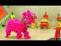 2016 Monkey and Lion Dance Performance Boston Chinatown Main Street Community & Competition Event