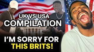 British vs American Accent Compilation | American Reacts