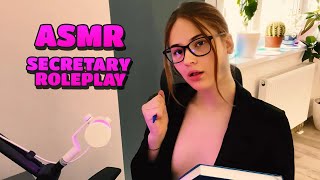 ASMR Office Secretary Roleplay 📠