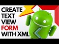 TEXTVIEW | Android Developers | Android studio EASY STEPS