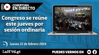 Retransmisión: Congreso se reúne este jueves por sesión ordinaria