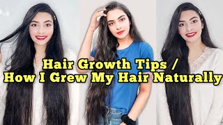 Revealing My LONG HAIR GROWTH Secret! 7 Hair Growth Tips For Long & Healthy Hair