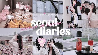 seoul diaries 🇰🇷 what i eat in korea 🍜 𖦹ׂ ₊˚ (cafe hopping , trip to suwon & more)