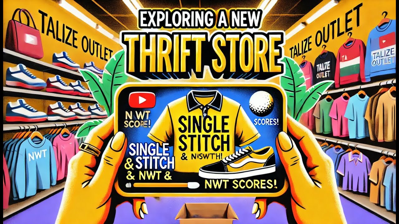 Exploring A New Thrift Store Single Stitch Nwt Scores Youtube