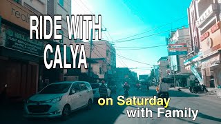 Ride With Toyota Calya on Saturday with Family || enjoying our Journey by car around Sibolga