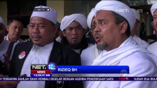 Pemeriksaan Rizieq Shihab Diwarnai Ricuh Antara FPI dengan Ormas Sunda - NET 12