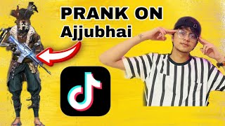 TIK TOK Prank On Ajjubhai Goes Wrong 🥹🥹🥹 @TotalGaming093