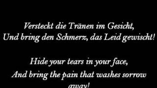 Die! 'Lass Es Regnen' (English Lyrics)