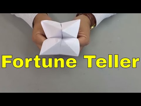 How To Make A Fortune Teller Out Of Paper How To Make A Fortune Teller Out Of Paper