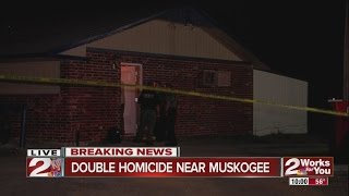 Double homicide near Muskogee