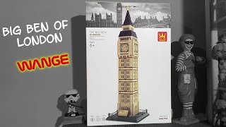 Unboxing y armado del set de Wange Big Ben of London