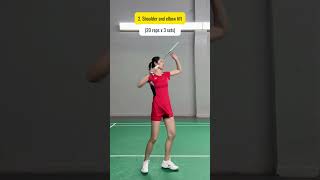 4 Tips for Strength Training in Badminton #badminton #badmintonlovers