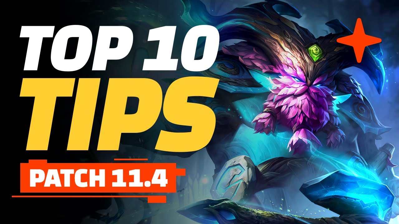 Top 10 Tips - Teamfight Tactics Patch 11.4 - YouTube