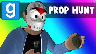 Gmod Prop Hunt Funny Moments - Trashing the Minecraft Kitchen (Garry's Mod)