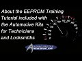 Automotive EEPROM Training Tutorial and EEPROM education package included with the Automotive Kits