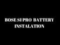 How To Install The Battery For The Bose S1 Pro PA System