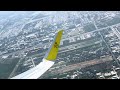 breathtaking take off. flying from bangkok airport. beautiful scenes of bangkok from the sky.