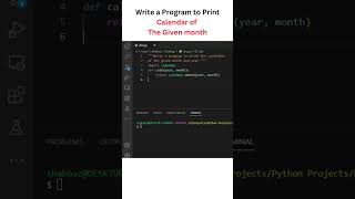 Python Tutorial: How to Print a Calendar in Python