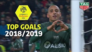 Top 5 goals by AFCON players | season 2018-19 | Ligue 1 Conforama