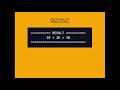 Java Programming : Addition of Two Numbers (Interface)