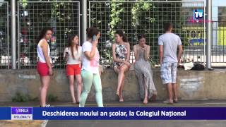 Deschiderea noului an scolar la Colegiul National