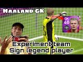 Experiment team vs Superstar | Sign a legend player | Pes Mobile 2021 | Pes Malaysia