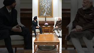 Diljit Dosanjh shares story of  Mera Bharat Mahaan with PM Modi |#shorts