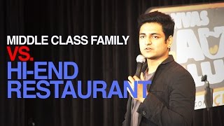 MIDDLE CLASS RESTAURANT PROBLEMS : STAND UP COMEDY -Kenny Sebastian