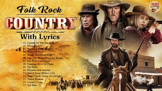 Classic Folk Rock With Lyrics | Don McLean, James Taylor, John Denver, JIm Croce, Cat Stevens,...
