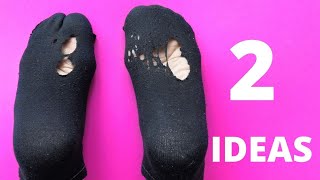 2 SUPER IDEAS FROM OLD SOCKS! AMAZING RECYCLING FROM OLD SOCKS! DIY