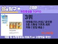 가장 많이 팔린 화장품샘플 추천 top10