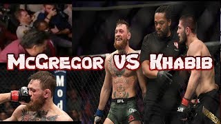 UFC 229 McGregor Khabib SCARY BRAWL, ALL ANGLES Crowd Octagon