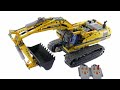 all lego technic excavator sets 2006 2022 compilation collection speed build