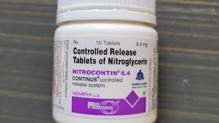 Brand Name Series || Drug #436 || Tab Nitrocontin 6.4 || Nitroglycerin || Angina || CAD